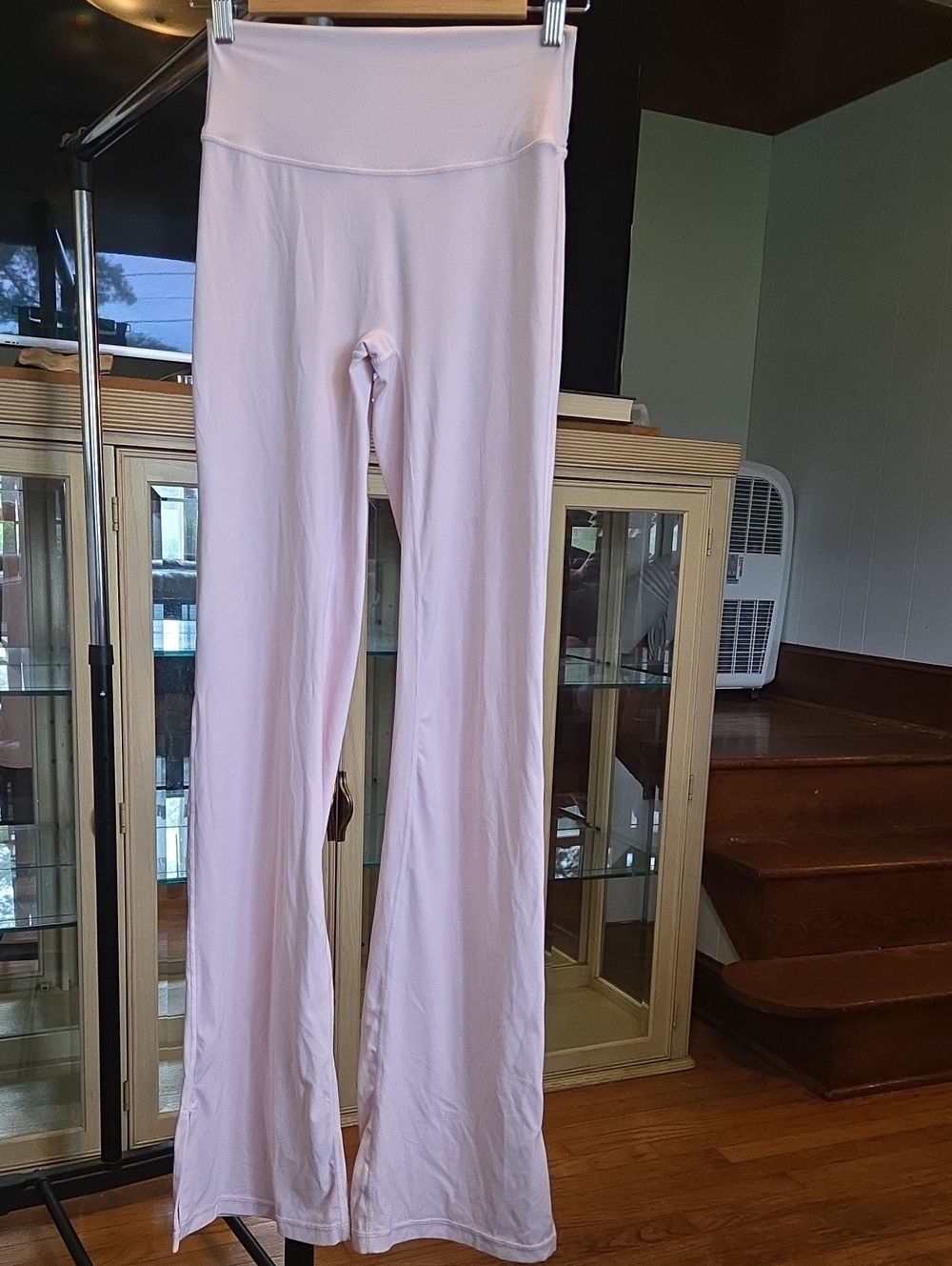 Paragon Baby Pink Scrunch Flair Leggings
